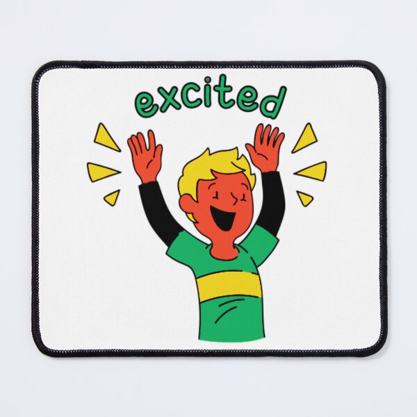 Item preview, #Excited  designed and sold by FinanceFamily.