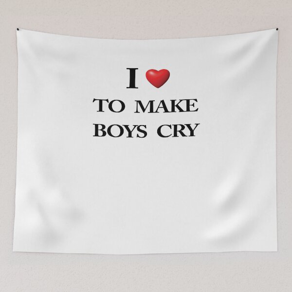 Item preview, I LOVE TO MAKE BOYS CRY designed and sold by MiarCo.