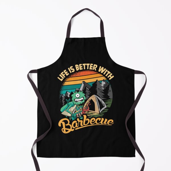 Item preview, Horror Barbecue Camping Monster Grill Master BBQ designed and sold by YENShirt22.