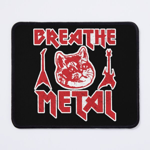 Item preview, Cute Funny Humor Heavy Metal Cat Pawsome Rock and Roll designed and sold by electrovista.