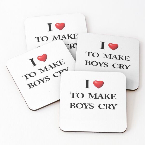 Item preview, I LOVE TO MAKE BOYS CRY designed and sold by MiarCo.