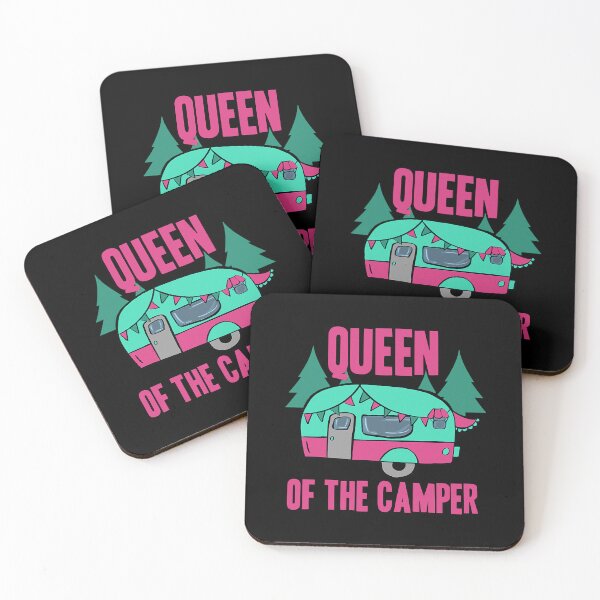 Item preview, Queen Of The Camper Cute Camping Gift designed and sold by BennetJaco.