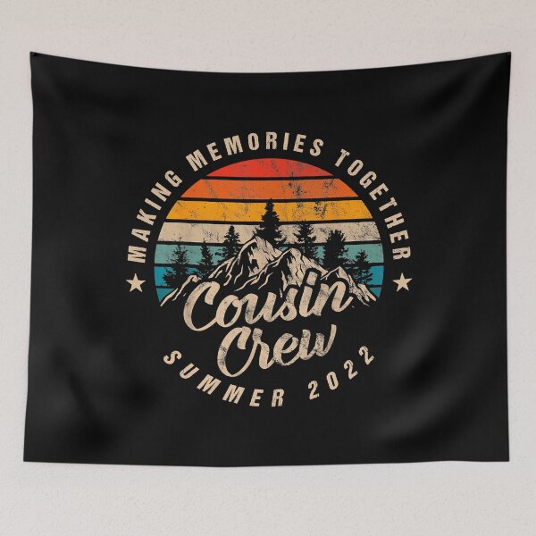 Item preview, Cousin Crew Making Memories Together Summer 2022 Camper Camping designed and sold by SentaSchmitt.