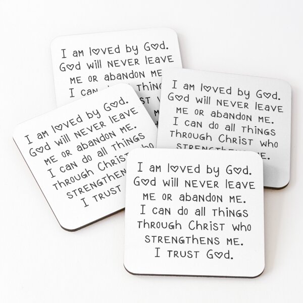 Item preview, positive christian affirmations bible verse quotes designed and sold by AmeliasArtistry.