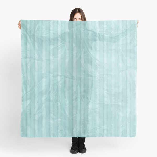 Floral Stripes "Champagner Turquoise" Tuch