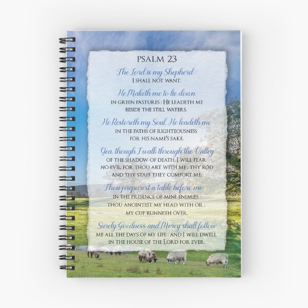 Artikelvorschau, Psalm 23 – Heilige Schrift – Der Herr ist mein Hirte. Gebet. entworfen und verkauft von MagaliC.