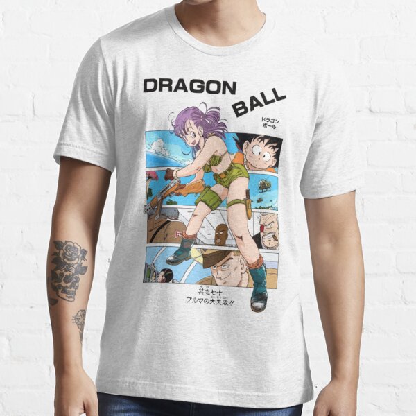 Dragon Ball Red Ribbon Army Manga Cover Art Panel Bulma Goku Rr Army T Shirt 