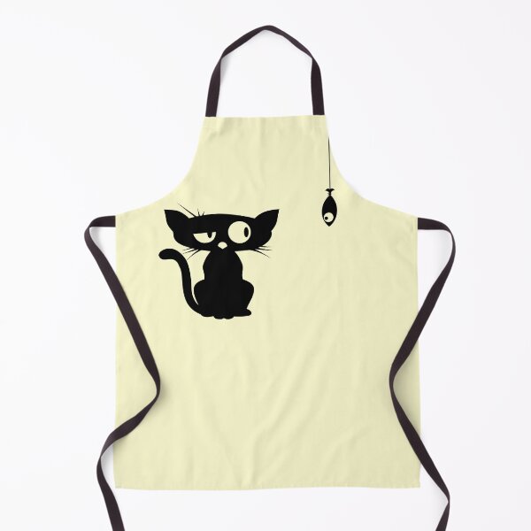 Item preview, Funny Cat and Fish designed and sold by elizaldesigns.