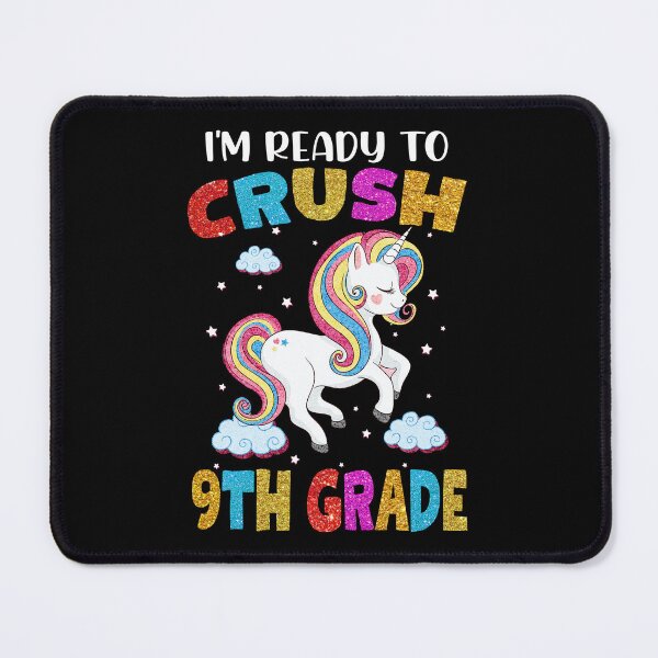 Item preview, I'm Ready To Crush 9th Grade Unicorn Back to School Girls designed and sold by ChristYoung90.