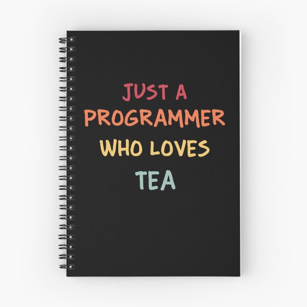 Item preview, Funny Programmer Gift | Funny Software Developer Gift | Funny Coder Gift | Just A Programmer Who Loves Tea designed and sold by campingforge.
