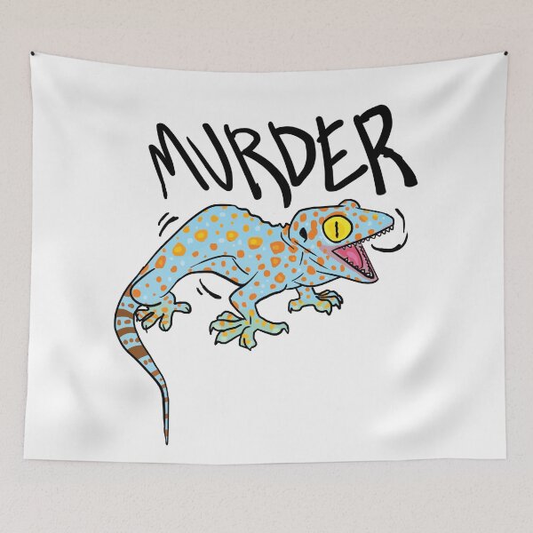 Item preview, TOkay Murder Gecko designed and sold by Deathoftheself.