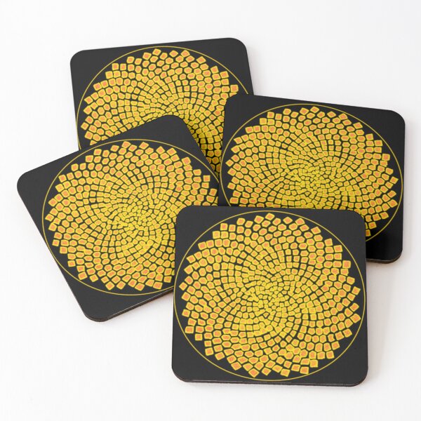 Item preview, Red&Yellow Framed Big CircleVisions designed and sold by createVisions.