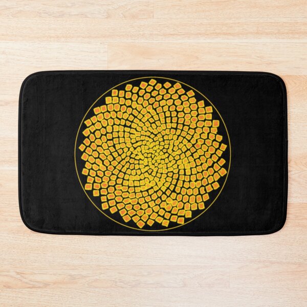 Item preview, Red&Yellow Framed Big CircleVisions designed and sold by createVisions.