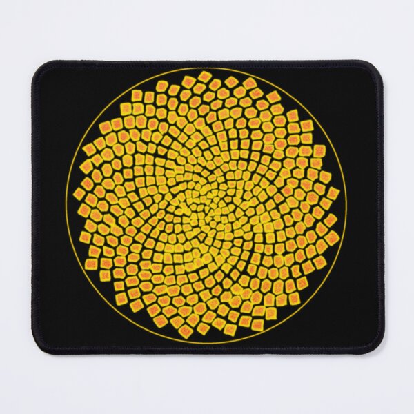 Item preview, Red&Yellow Framed Big CircleVisions designed and sold by createVisions.