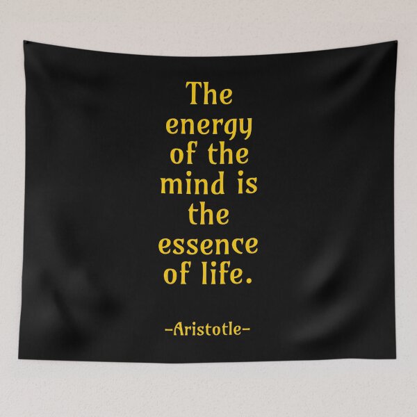 Item preview, The energy of the mind is the essence of life designed and sold by StoicMindset.
