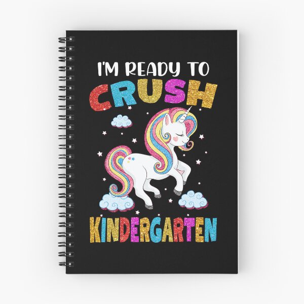 Item preview, I'm Ready To Crush Kindergarten Unicorn Back to School Girls designed and sold by ChristYoung90.