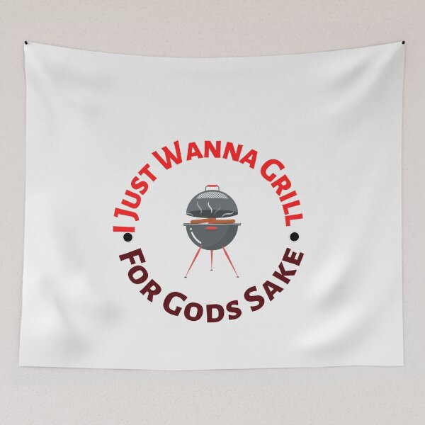Item preview,   i just wanna grill for gods sake t-shirts, ok boomer, grill t-shirts designed and sold by BLUE  bubble.