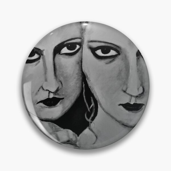 Item preview, Anais and June BW designed and sold by GreatAukArt.