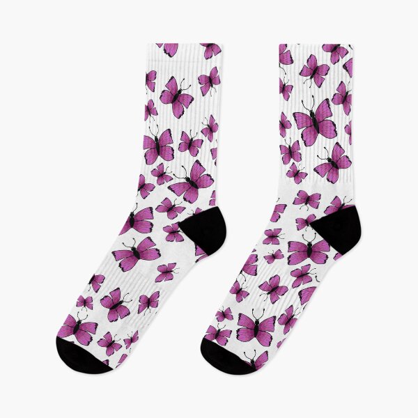 Artikelvorschau, Rosa Schmetterlinge entworfen und verkauft von Artsbyhash.
