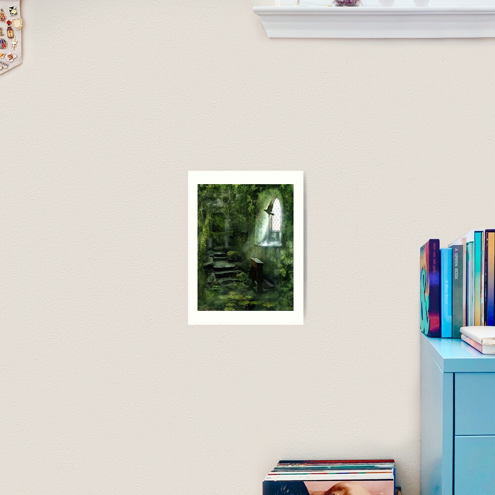 The Chapel in the Woods Art Print
