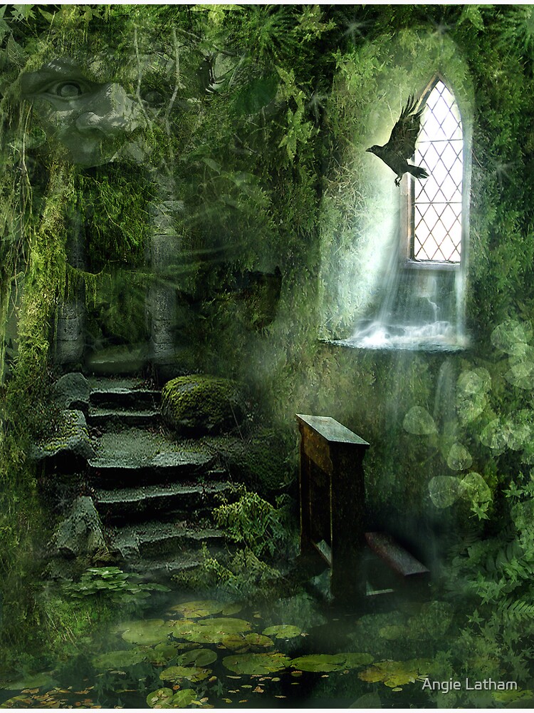 The Chapel in the Woods by AngelaBarnett