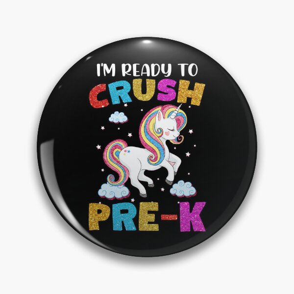 Item preview, I'm Ready To Crush Pre-K Unicorn Back to School Girls designed and sold by ChristYoung90.