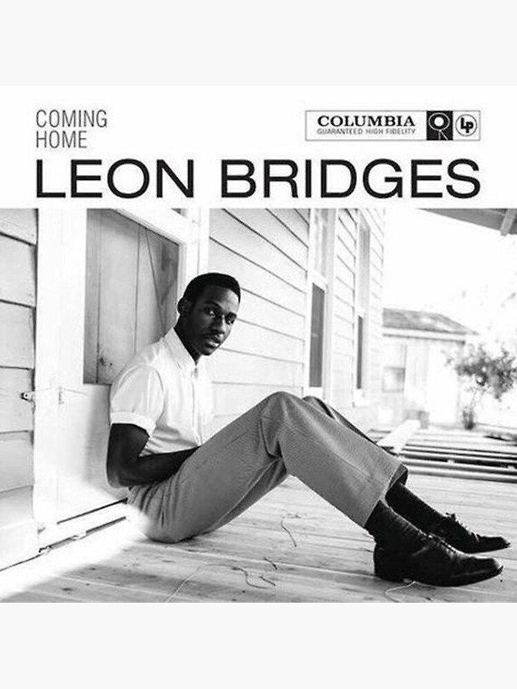 "Leon Bridges Coming Home " Sticker for Sale by YouTeesOfficial