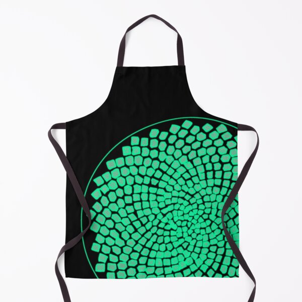 Item preview, Greenish Framed Big CircleVisions designed and sold by createVisions.