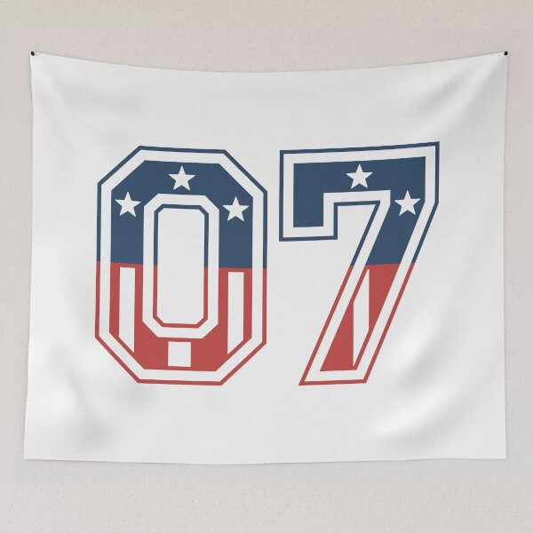 Item preview, Number 07 USA designed and sold by PaulSDesign.