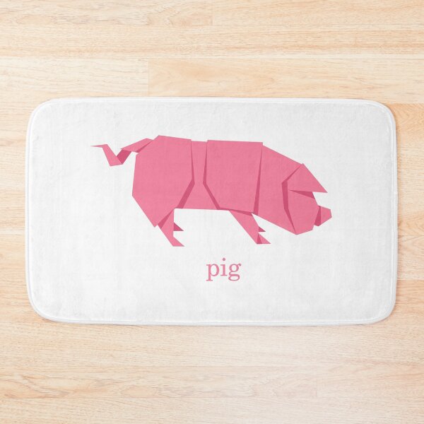 Item preview, Origami Pink Pig designed and sold by sharpfox.