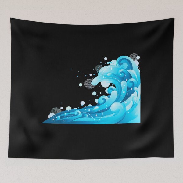 Item preview, Overnight Waves designed and sold by 4clothingforyou.