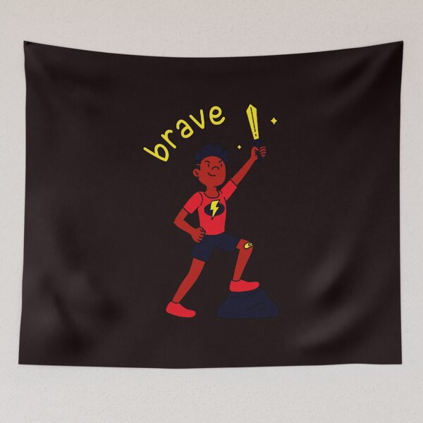 Item preview, #Brave  designed and sold by FinanceFamily.