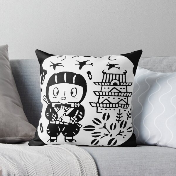 Item preview, Ninja on manhole in Japan - White designed and sold by mattraski.