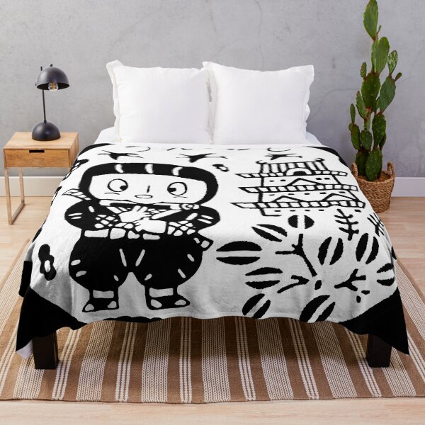 Item preview, Ninja on manhole in Japan - White designed and sold by mattraski.