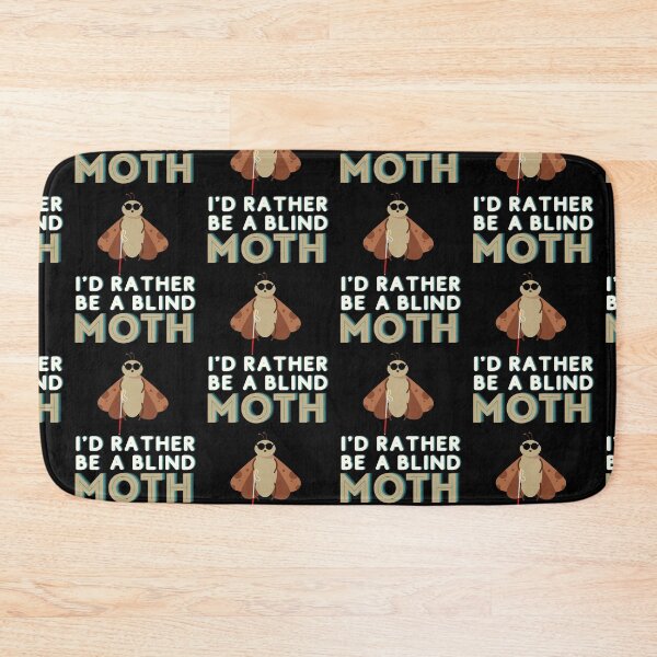 Item preview, Funny Karl Pilkington Id Rather Be A Blind Moth designed and sold by peacefulcreator.