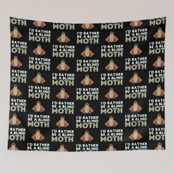 Item preview, Funny Karl Pilkington Id Rather Be A Blind Moth designed and sold by peacefulcreator.
