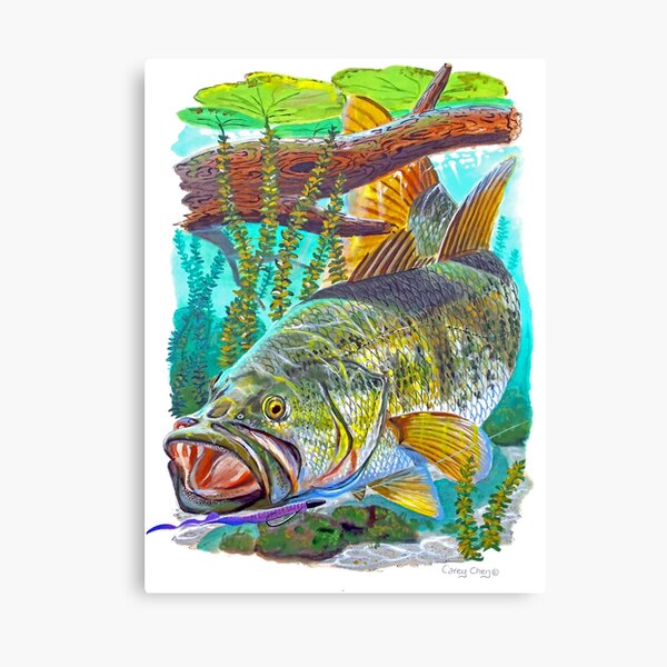 Largemouth Bass Canvas Print