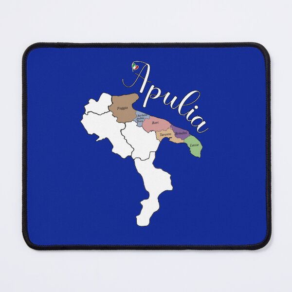Item preview, I Love Apulia - Provinces of Apulia Italy designed and sold by molamode.