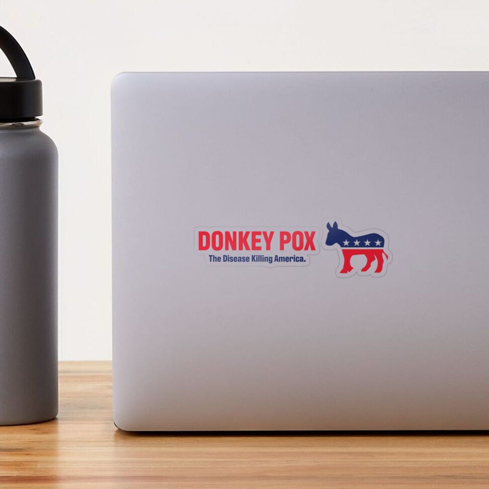 Donkey Pox Sticker