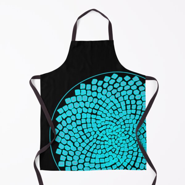 Item preview, Turquoise Framed Big CircleVisions designed and sold by createVisions.