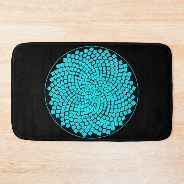Item preview, Turquoise Framed Big CircleVisions designed and sold by createVisions.