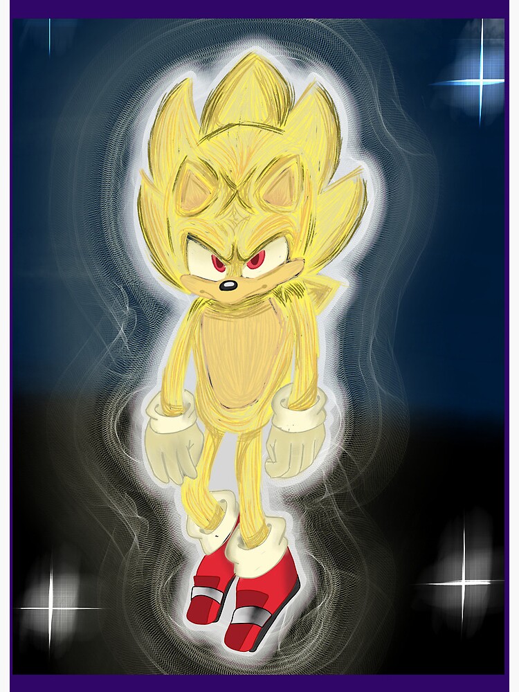 Now or Never. (Super Sonic 2), an art print by //:Neo - INPRNT