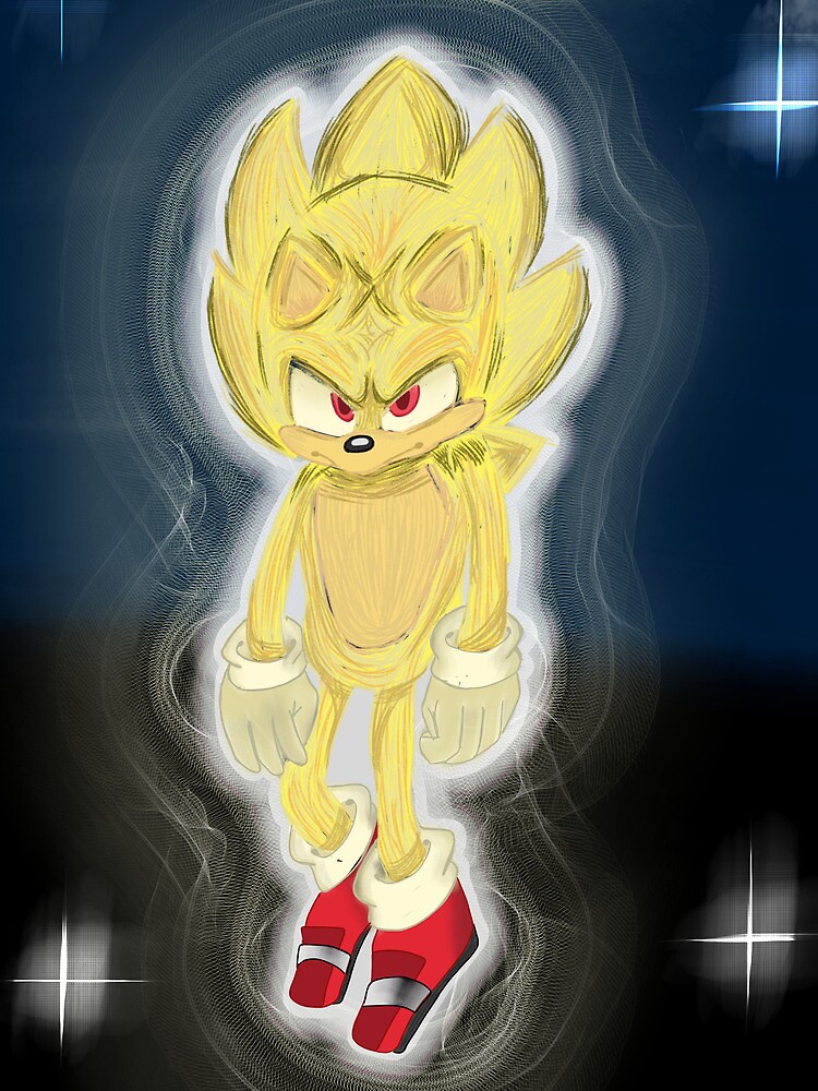 Animated Super Sonic by RetroHero -- Fur Affinity [dot] net