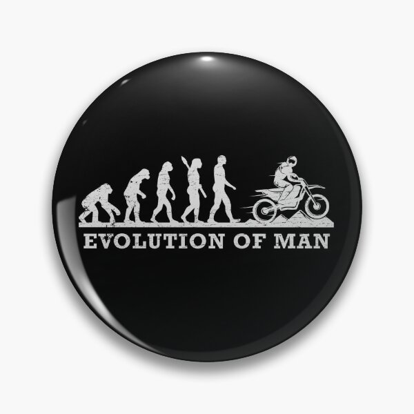 Item preview, Motocross Funny Evolution of Man designed and sold by rafaeltto.