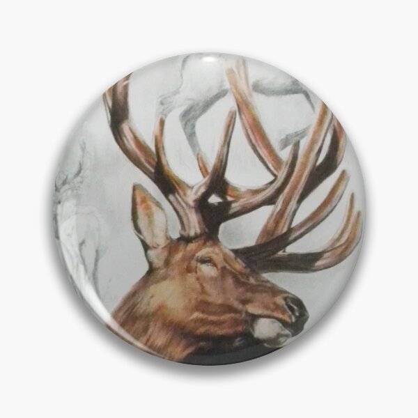 Item preview, Elk Collage designed and sold by BarbBarcikKeith.