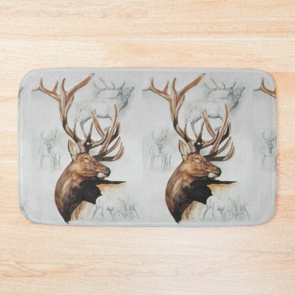 Item preview, Elk Collage designed and sold by BarbBarcikKeith.