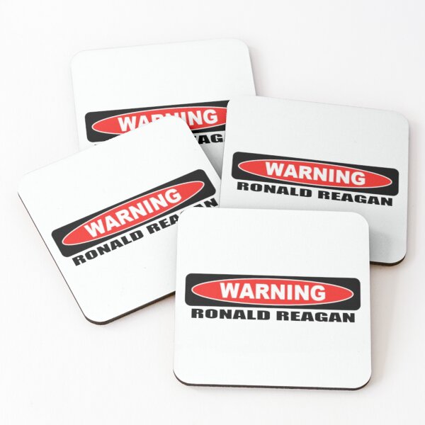 Item preview, WARNING Ronald Reagan Fun Joke designed and sold by FortinAnjali.