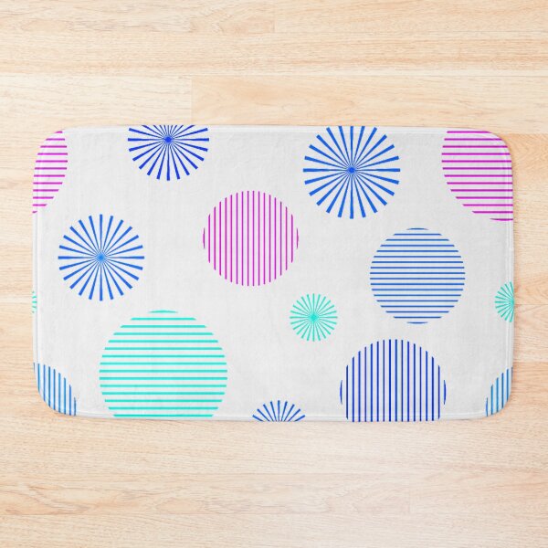 Item preview, Retro Inspired Circle Bursts designed and sold by TotallyRetroArt.