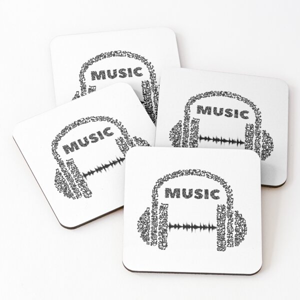 Item preview, Musicfans ... Music with headphones   designed and sold by MuseDarkwin.