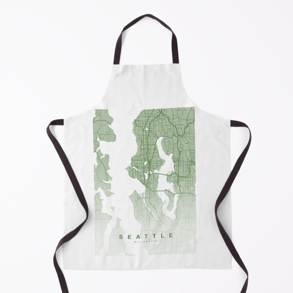 Item preview, Seattle Map Art designed and sold by artymaps.